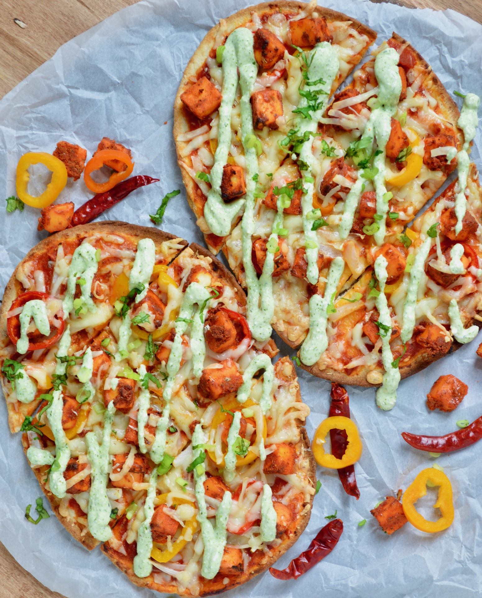Tandoor Paneer Pizza
