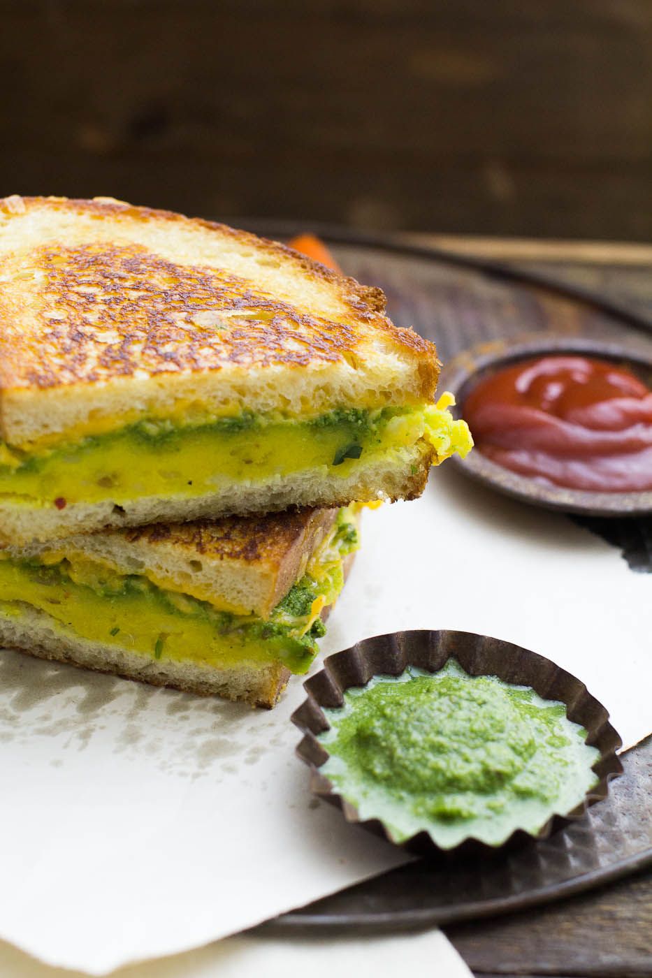 Veg Tikki Sandwich