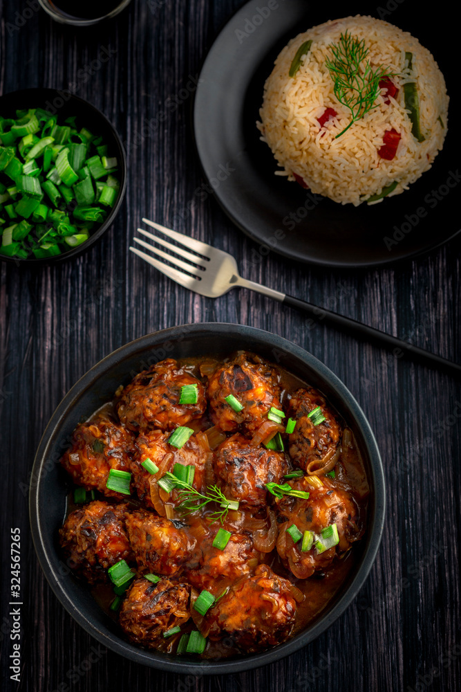 Manchurian Fried Rice